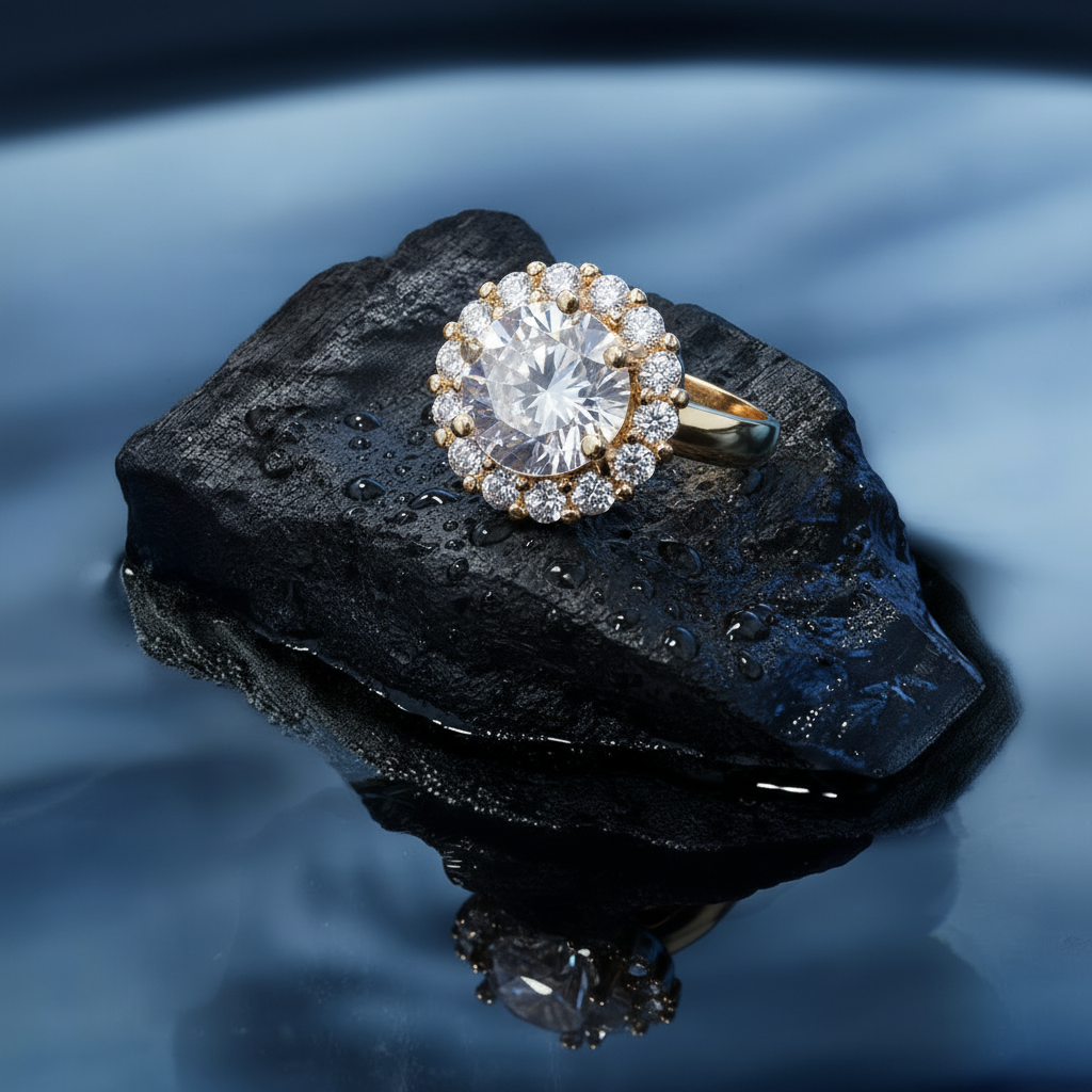 luxury gold plated multicolor ring luxury gold plated multicolor ring