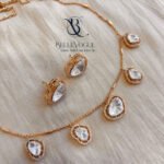 Exclusive Polki Necklace & Earring Set