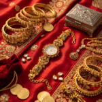 Rani Padmavati Filigree Kundan Heritage Bracelet Watch