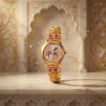 Royal Horse Heritage Gold Watch For Women – Vintage Ethnic Luxury Timepiece