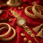 Royal Maharani Kundan Heritage Bracelet Watch