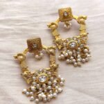 Antique Gold Earring