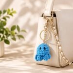 Cute Handmade Crochet Octopus Keychain – Mini Amigurumi Octopus Key Ring For Keys, Bags & Backpacks